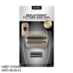 Bộ lưỡi cạo khô Andis Cutters & Foil - Nội địa Mỹ (màu Rose)