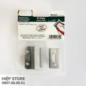 Bộ lưỡi kép tông đơ Wahl 5 Star Cordless Magic Clip #2161 – bản có mạ crom
