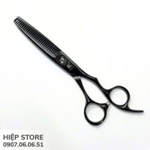 Kéo tỉa răng cong HSH NYB-30RW(B), tỷ lệ 30-35%, màu đen